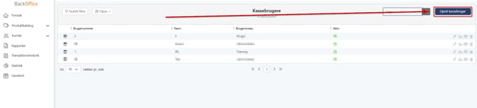 Opret Kassebruger 2025-2