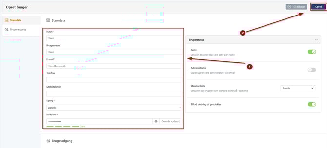 Opret bruger4